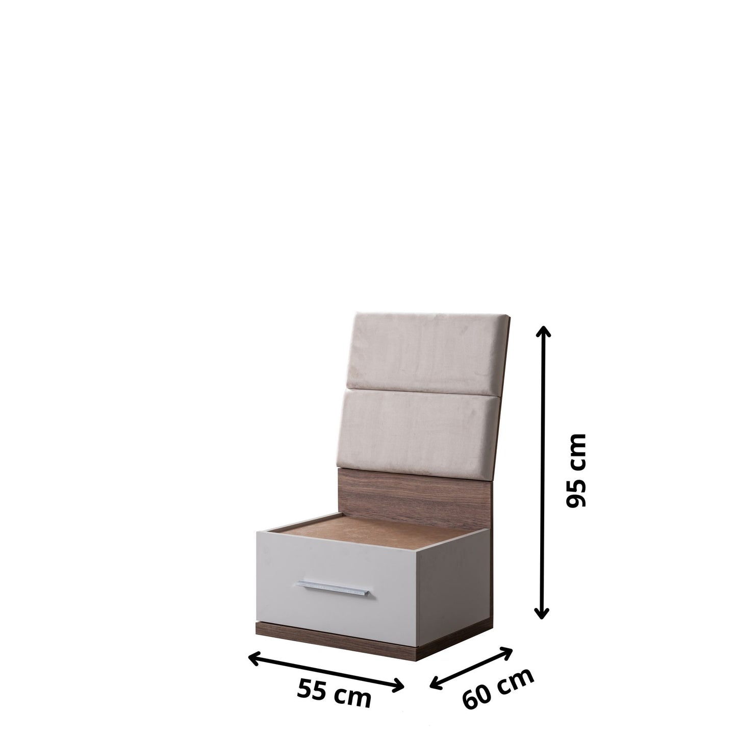 Κομοδίνο Βοηθητικό Τραπεζάκι 60x48x13 εκ. | 249HRV1409