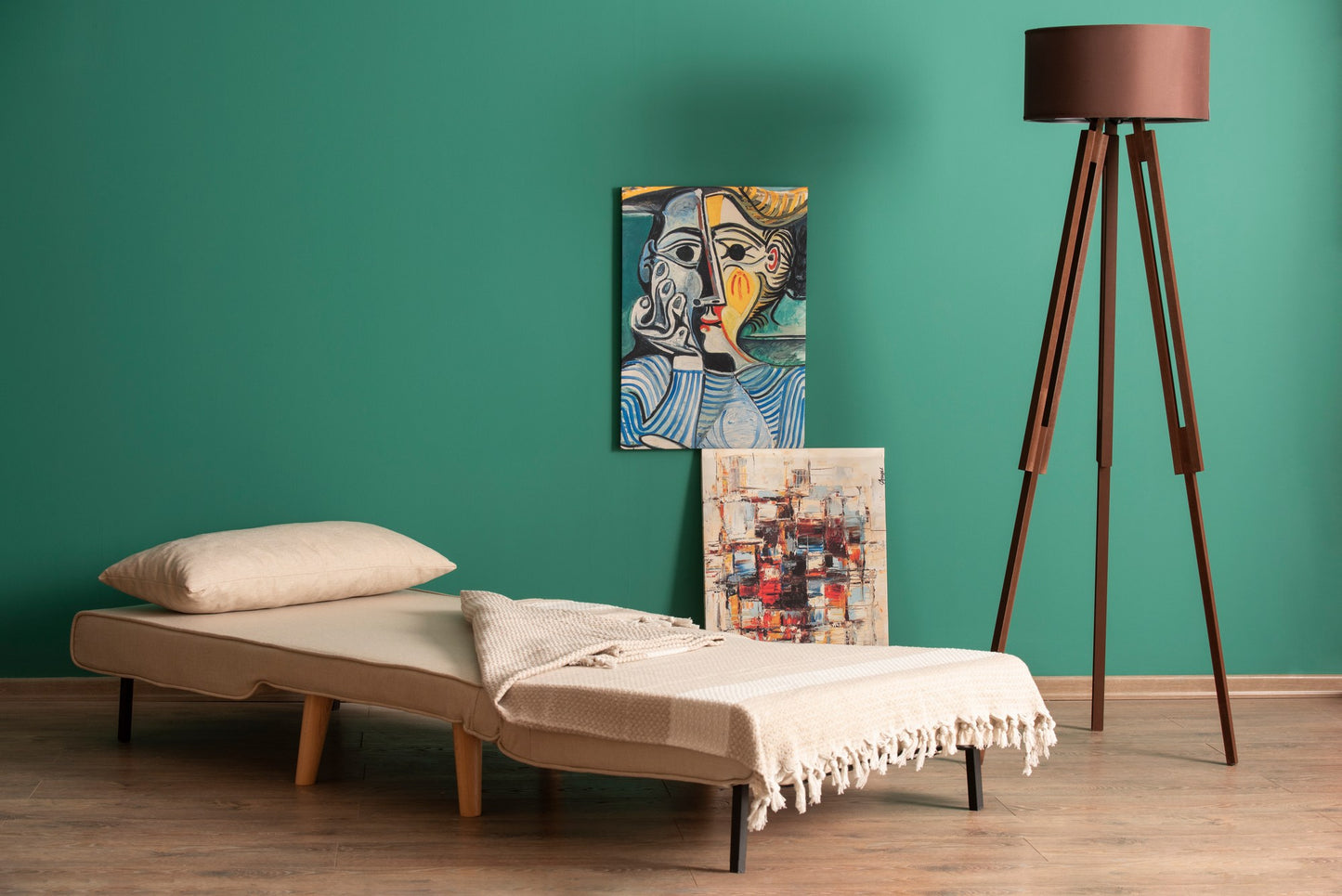 Καναπές Κρεβάτι με Ρυθμιζόμενη Πλάτη Πολυθρόνα Κρεμ Γκρι 859FTN2331