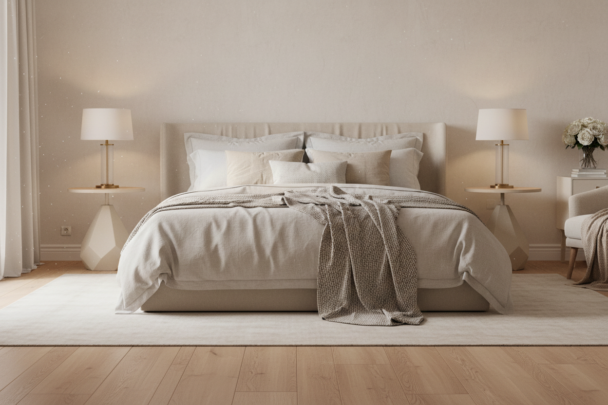 Στρογγυλό Τραπεζάκι Σαλονιού Βοηθητικό 45x45x49 εκ Κομοδίνο Μεταλλικό & Ξύλινο Μοντέρνα Ακανόνιστη Βάση 92564