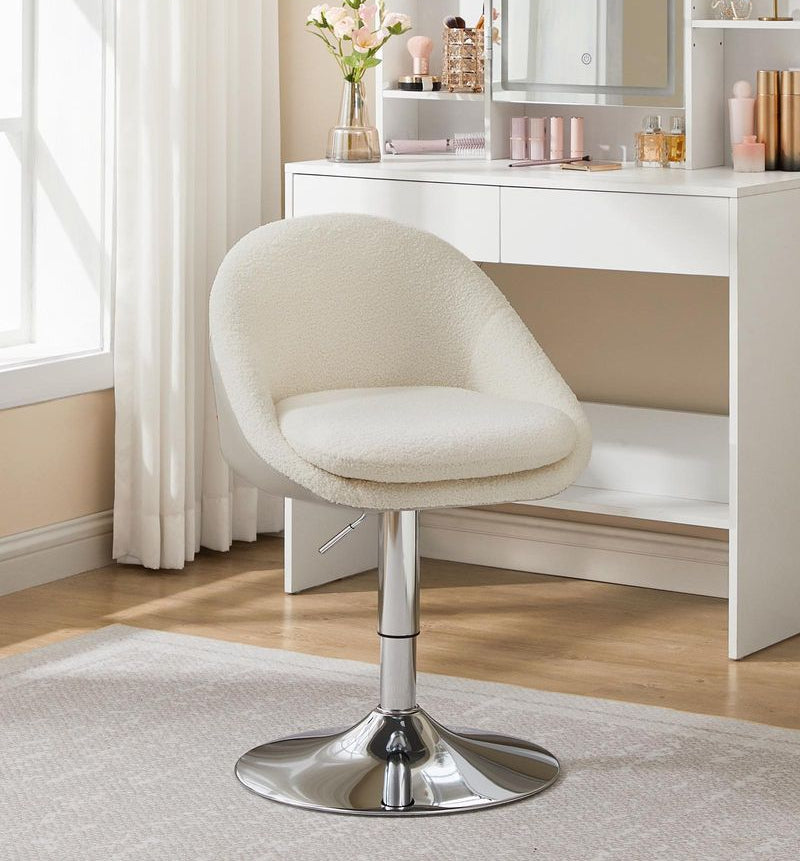 Χαμηλό Σκαμπό για Πάσο Κουζίνας Μπαρ Καρέκλα Γραφείου Ρυθμιζόμενο Ύψος 44-56 εκ LJ-B100R01