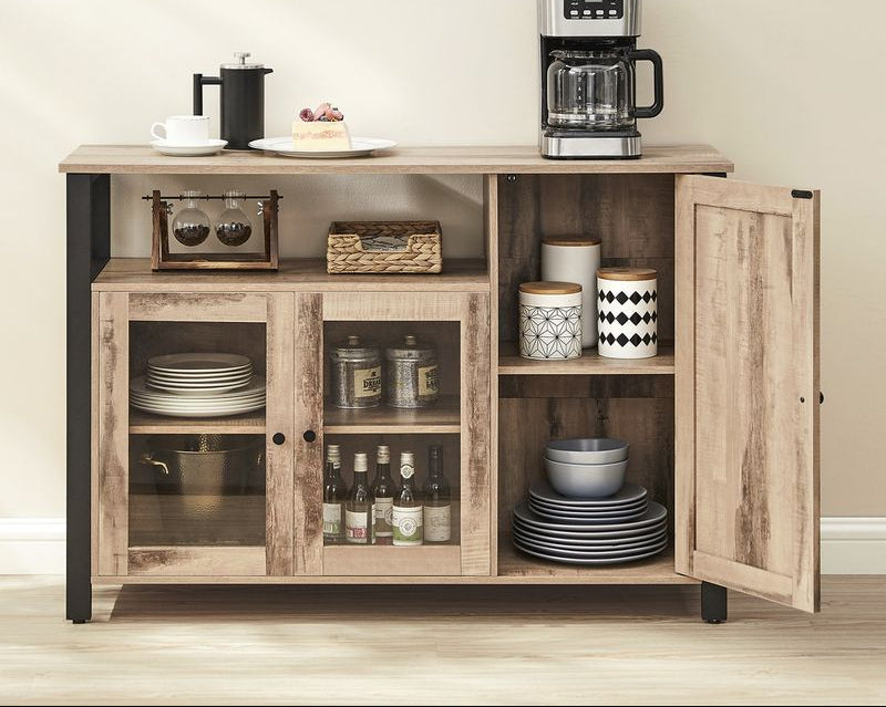 Μπουφές Κονσόλα Ντουλάπι Κουζίνας 110x33 εκ Βοηθητικό Ράφι Κουζίνας LS-C096B50