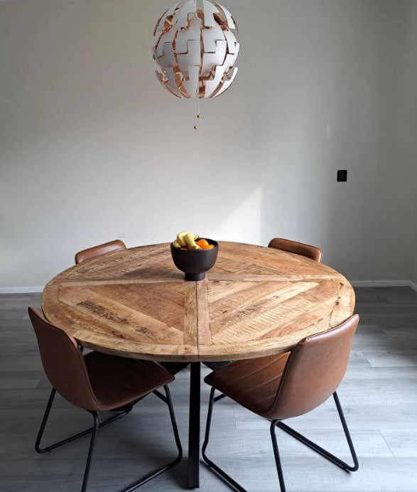 Rotunda Kitchen Runder Esstisch 150 cm Massivholz 1282763 – olagiatoepiplo