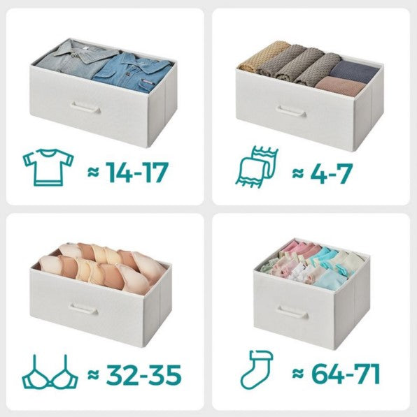 Chest of Drawers Bedroom Wardrobe Bedroom Clothes Storage White Console Sideboard LT-S523W57