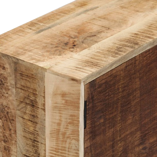 Μπουφές Μασίφ Ξύλο με 3 συρτάρια και 2 πόρτες Συρταριέρα Ντουλάπι 118 x 30 x 62 εκ.1282877