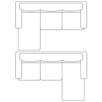 Καναπές 3 Θέσεων Γωνιακός Σαλονιού Γραφείου με Μαξιλάρια Συνθετικό Δέρμα Λευκός 1241980