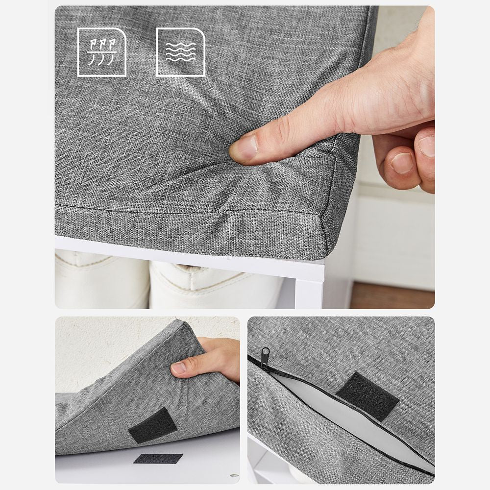 Shoe Rack Bench Hallway Entrance Furniture Shoe Racks LH-S15WT