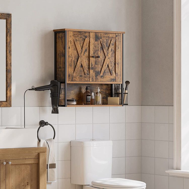 aufbewahrungs badmöbel Badezimmer-Wandschrank Vintage brauner Aufbewahrungs-Wandschrank BB-K1 – olagiatoepiplo