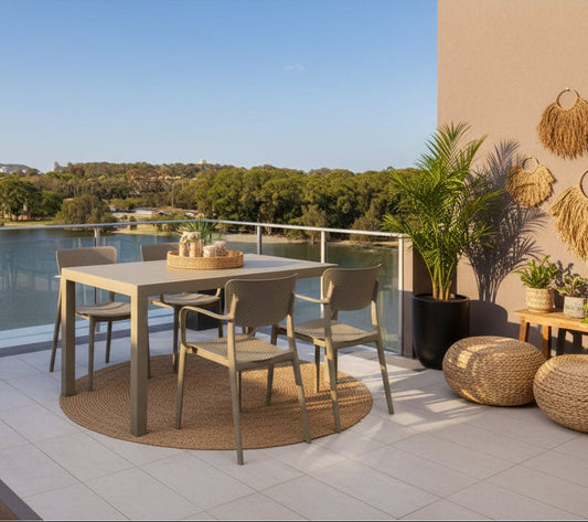 Τραπεζαρία Κήπου Σετ με 4 Καρέκλες