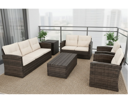 Σαλόνι Μπαλκονιού Καναπές Τριθέσιος