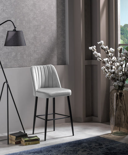 Σκαμπό για Πάσο Κουζίνας Σετ 2 τεμ Ύψος καθίσματος 65 εκ Σκαμπό Μπαρ Εργονομικό Κάθισμα Νησίδας Διάφορα Χρώματα  107BCK1144