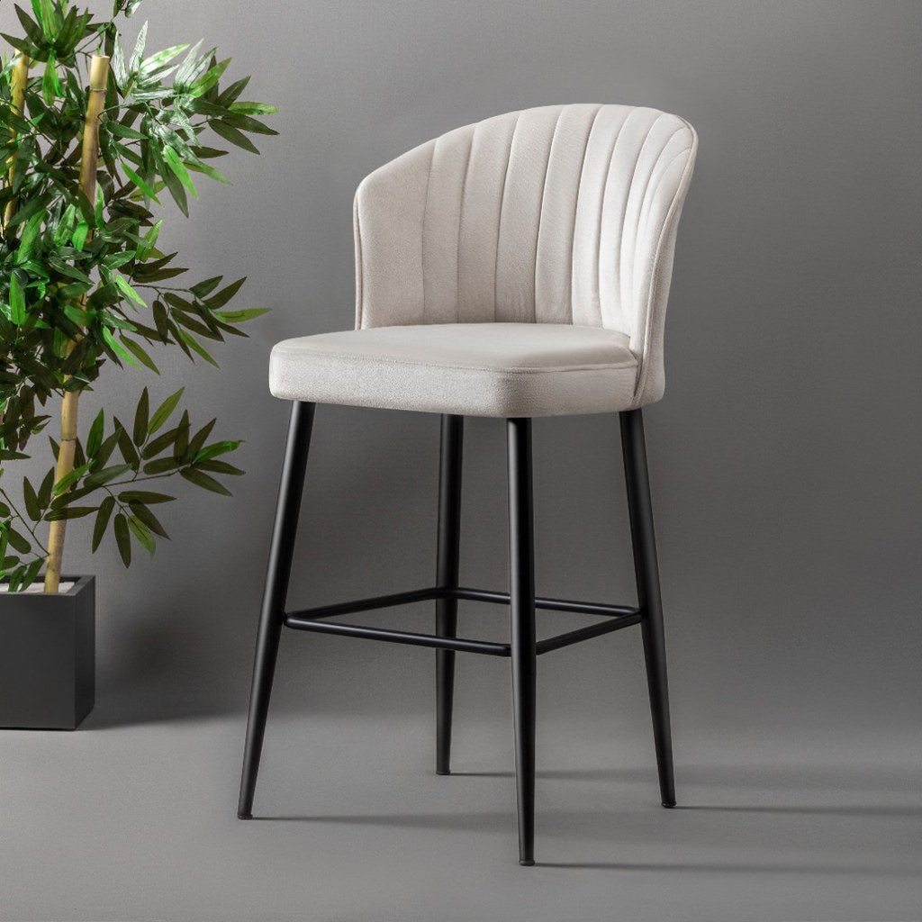 Σκαμπό για Πάσο Κουζίνας Σετ 2 τεμ Ύψος καθίσματος 65 εκ Σκαμπό Μπαρ Εργονομικό Κάθισμα Νησίδας Διάφορα Χρώματα 107BCK1160