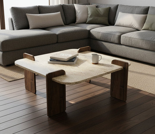 Τετράγωνο Τραπεζάκι Σαλονιού