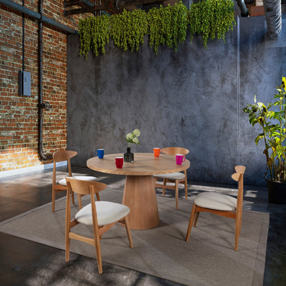 Τραπέζι Κουζίνας Τραπεζαρίας Ροτόντα