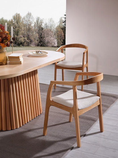 Τραπέζι Κουζίνας Τραπεζαρίας 170x90 με 4 Καρέκλες Σετ 117FRF1502