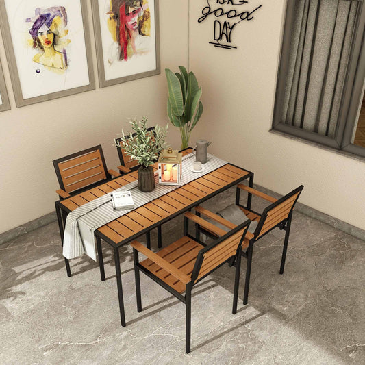 Τραπεζαρία Κήπου με 4 καρέκλες