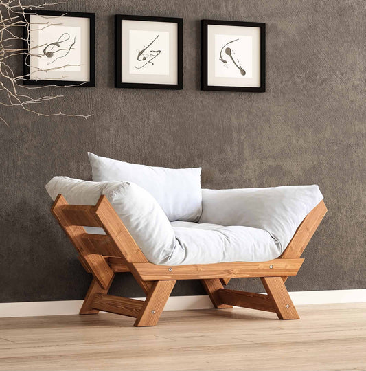 Ξύλινος Καναπές Κήπου