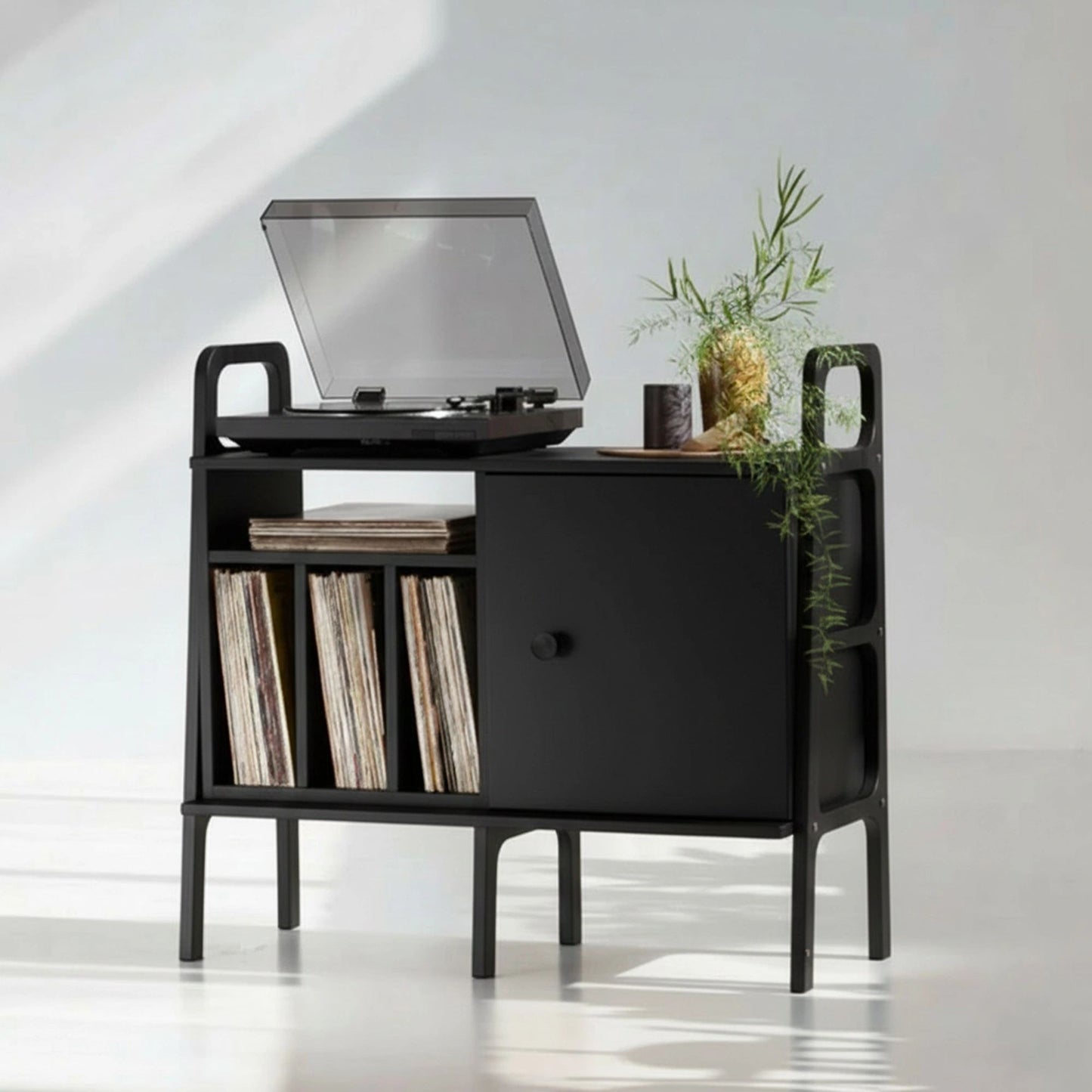 Κονσόλα Μπουφές 100x90x40 εκ Μαύρο 120PLT1604