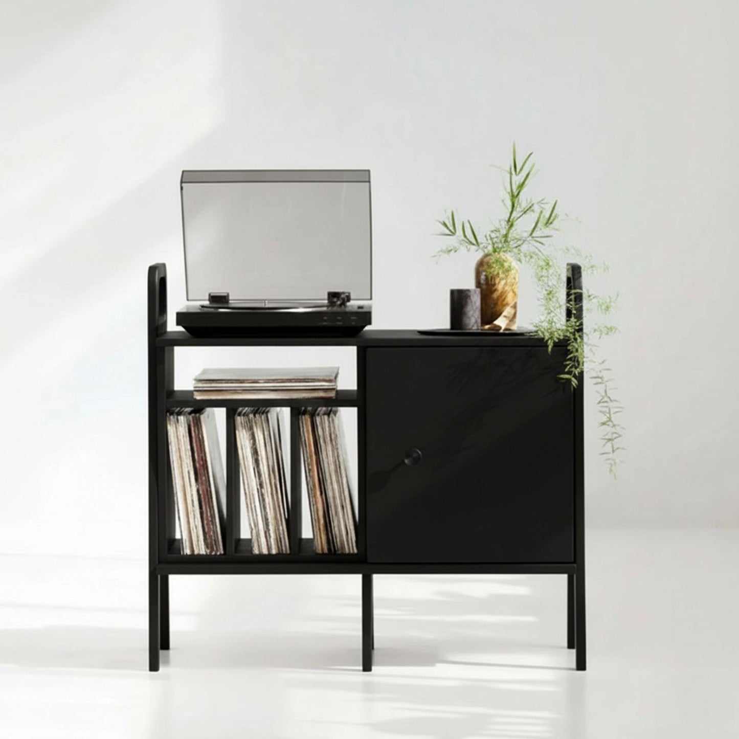 Κονσόλα Μπουφές 100x90x40 εκ Μαύρο 120PLT1604