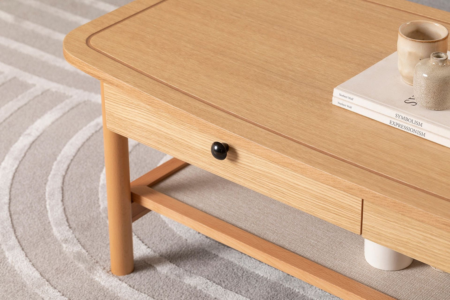 Τραπεζάκι Σαλονιού Φυσικό - Wooden 120 x 45 x 55 εκ GR141HWR1104