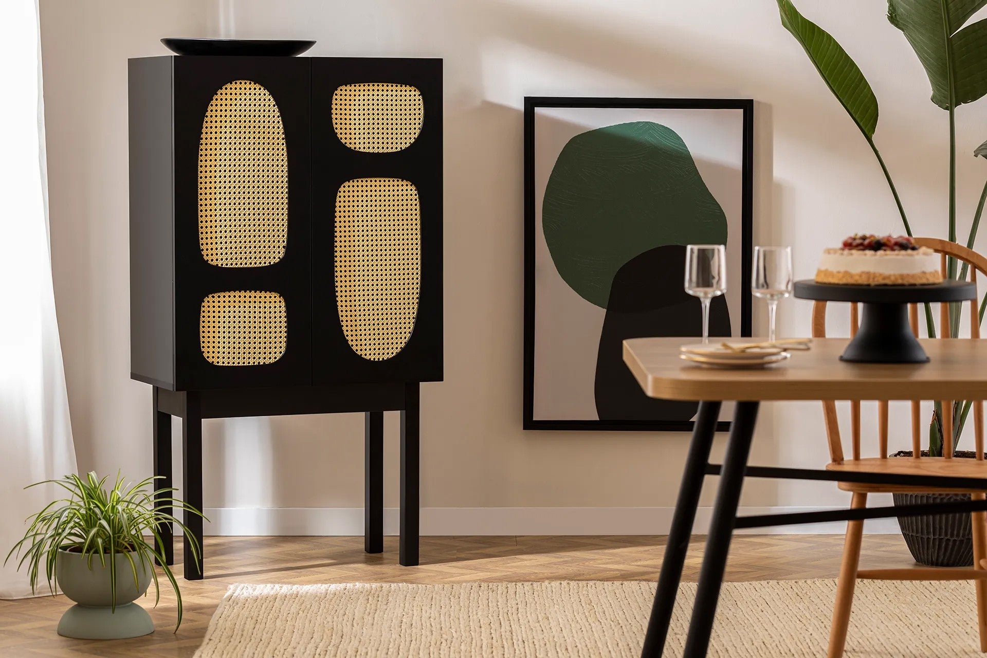 Ψηλό Ντουλάπι Μπουφές Κονσόλα