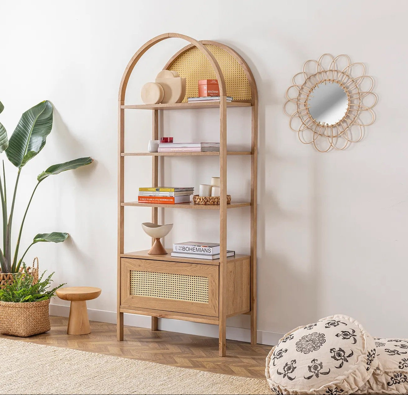 Ψηλό Boho Ράφι