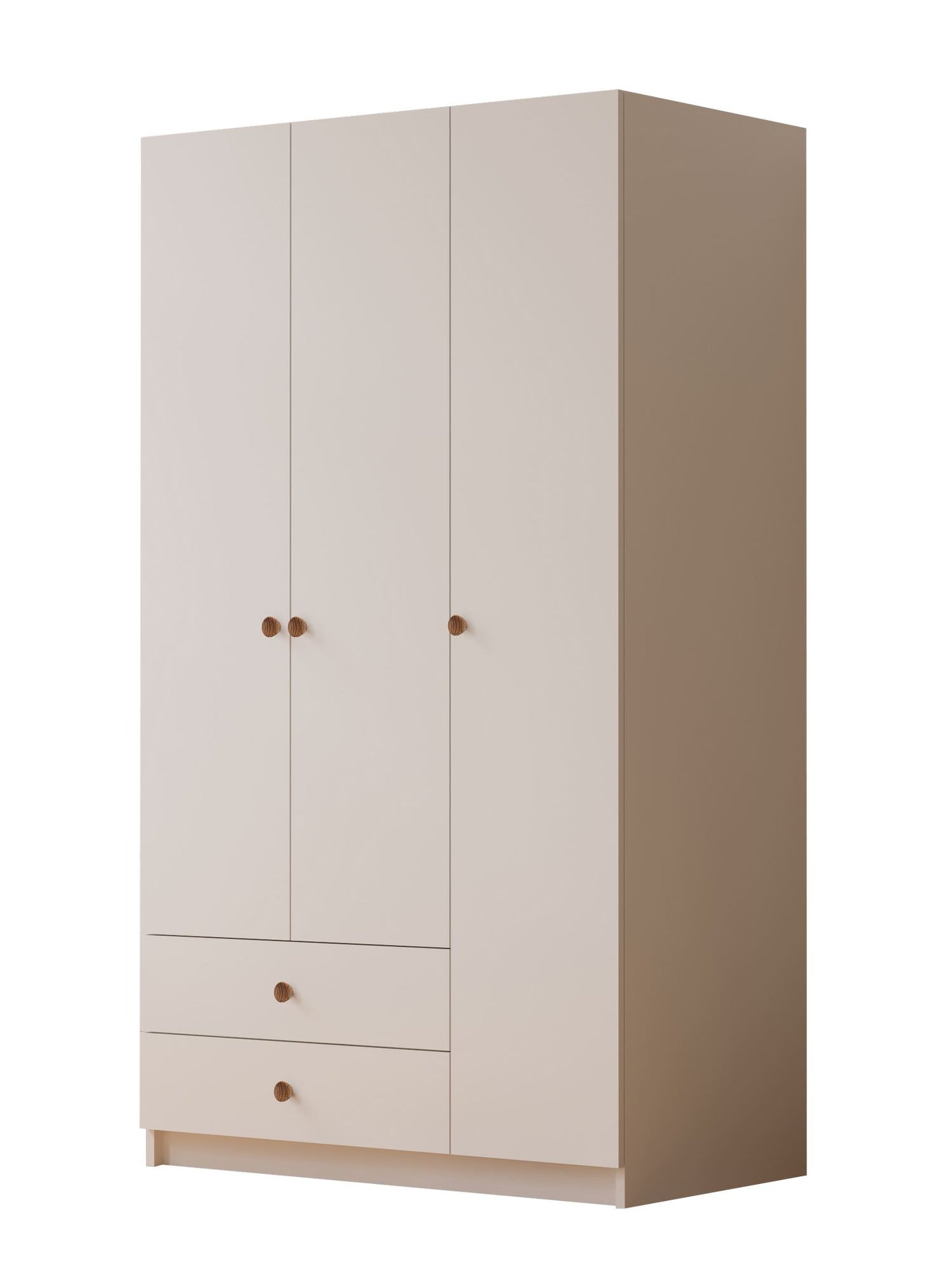 Ντουλάπα 90x180x45 εκ Ματ Λευκό 167RAB1101