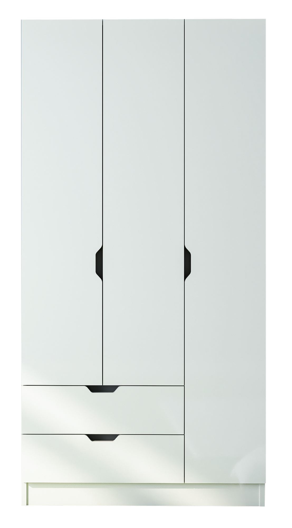 Ντουλάπα 90x180x45 εκ Ματ Λευκό 167RAB1103