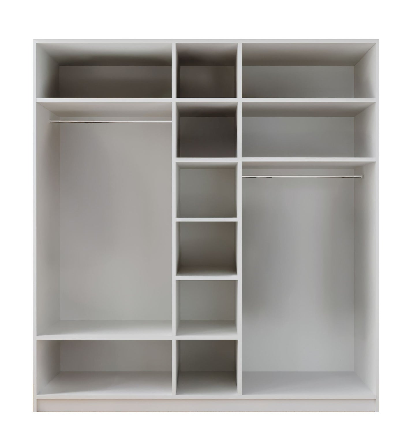 Ντουλάπα 175x240x52 εκ Ματ Λευκό 167RAB1207