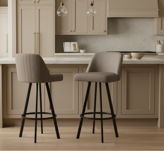 Σκαμπό Μπαρ Περιστρεφόμενο Σκαμπό για Πάσο Κουζίνας