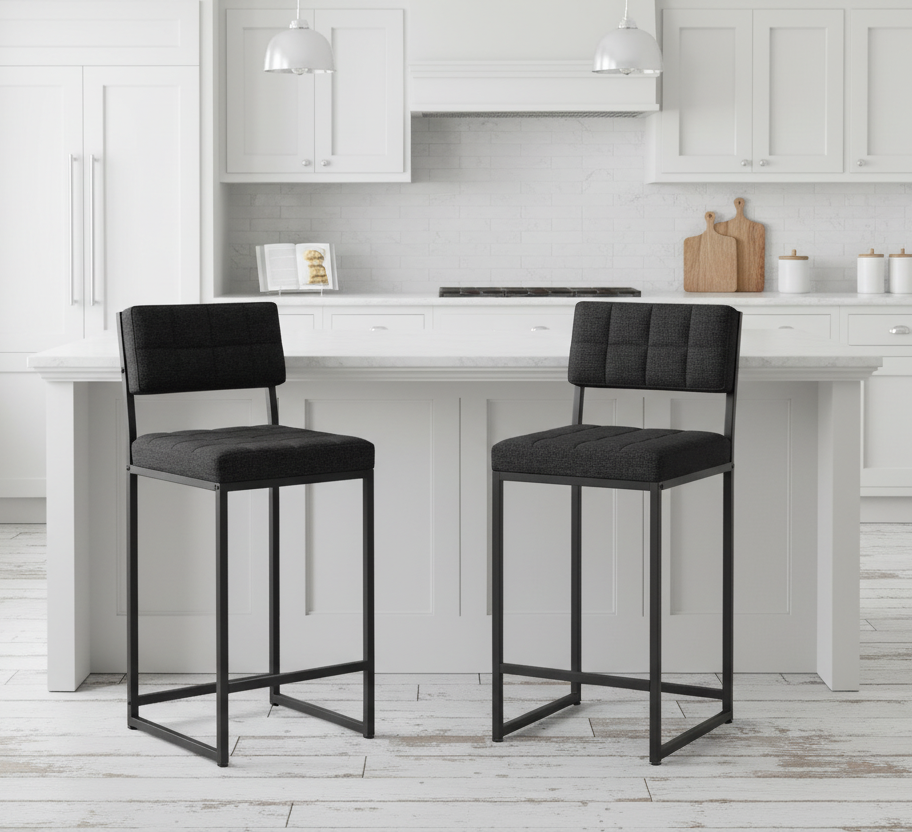 Σκαμπό για Πάσο Κουζίνας Σετ 2 τεμ 