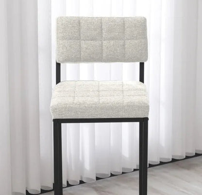 Σκαμπό για Πάσο Κουζίνας Σετ 2 τεμ Ύψος καθίσματος 66εκ Σκαμπό Μπαρ Υφασμα Κάθισμα Νησίδας Κρεμ 225ALN1119