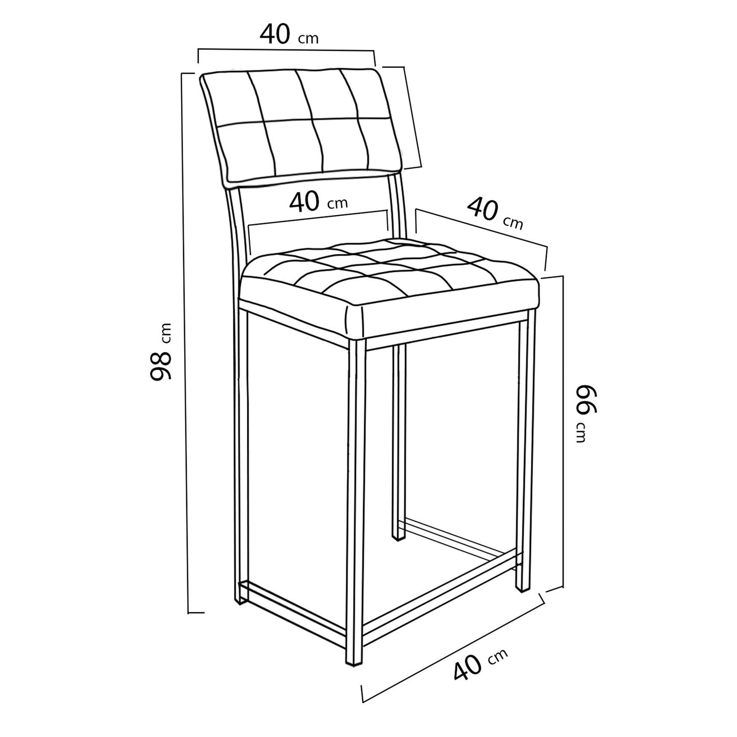 Τραπέζι Μπαρ Σετ με 4 Σκαμπό για Κουζίνα Εξοικονόμησης Χώρου Σταντ Τραπέζι Τραπεζαρία Κουζίνας 225ALN1541