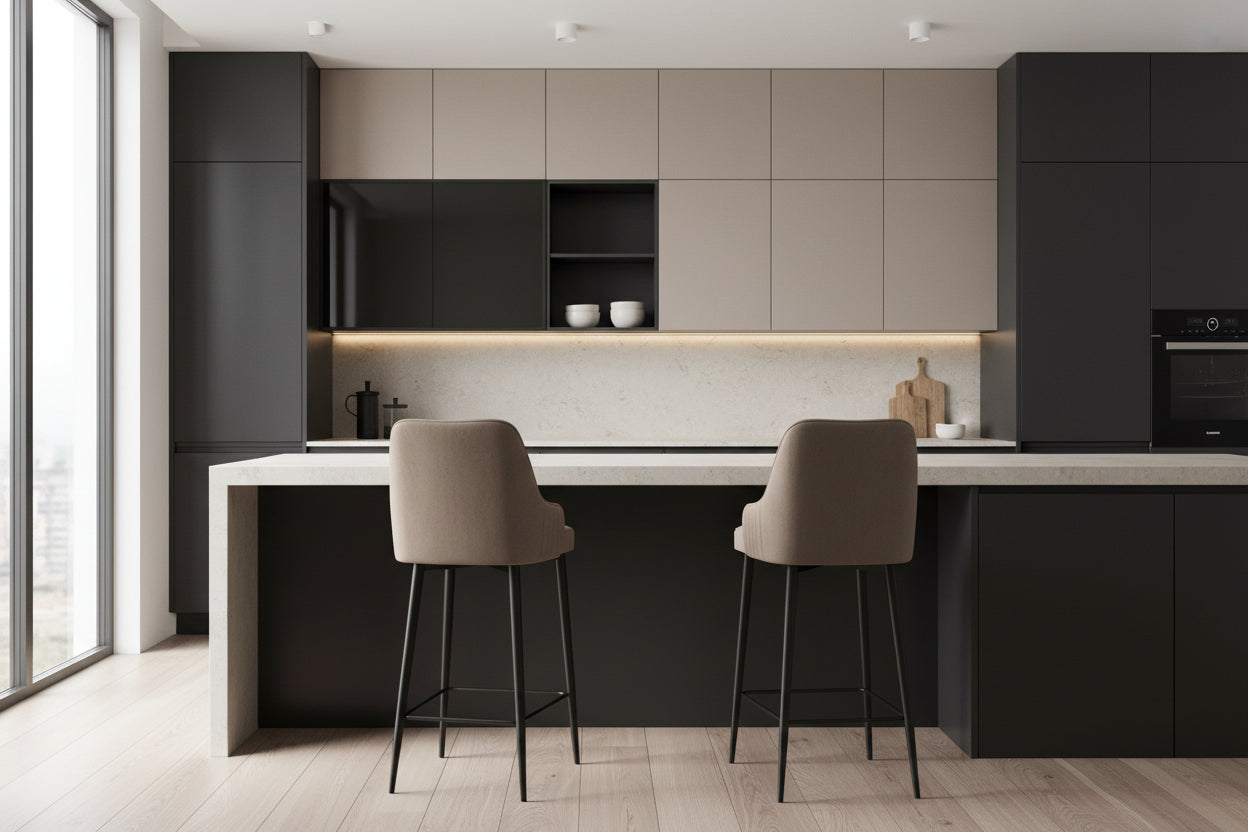 Σκαμπό για Πάσο Κουζίνας Σετ 2 τεμ Ύψος καθίσματος 71 εκ Σκαμπό Μπαρ Εργονομικό Κάθισμα Νησίδας Διάφορα Χρώματα 240CHR1301