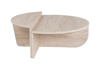 Τραπεζάκι Σαλονιού Travertine 90 x 60 x 30 εκ GR241NRD1101
