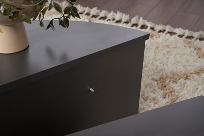 Τραπεζάκι Σαλονιού Ανθρακί 90 x 60 x 30 εκ GR241NRD1204