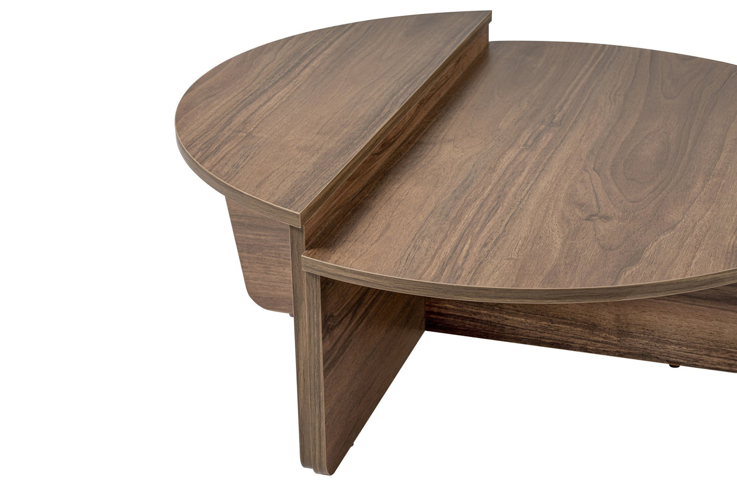 Τραπεζάκι Σαλονιού Venezia Καρυδί 90 x 60 x 30 εκ GR241NRD1218