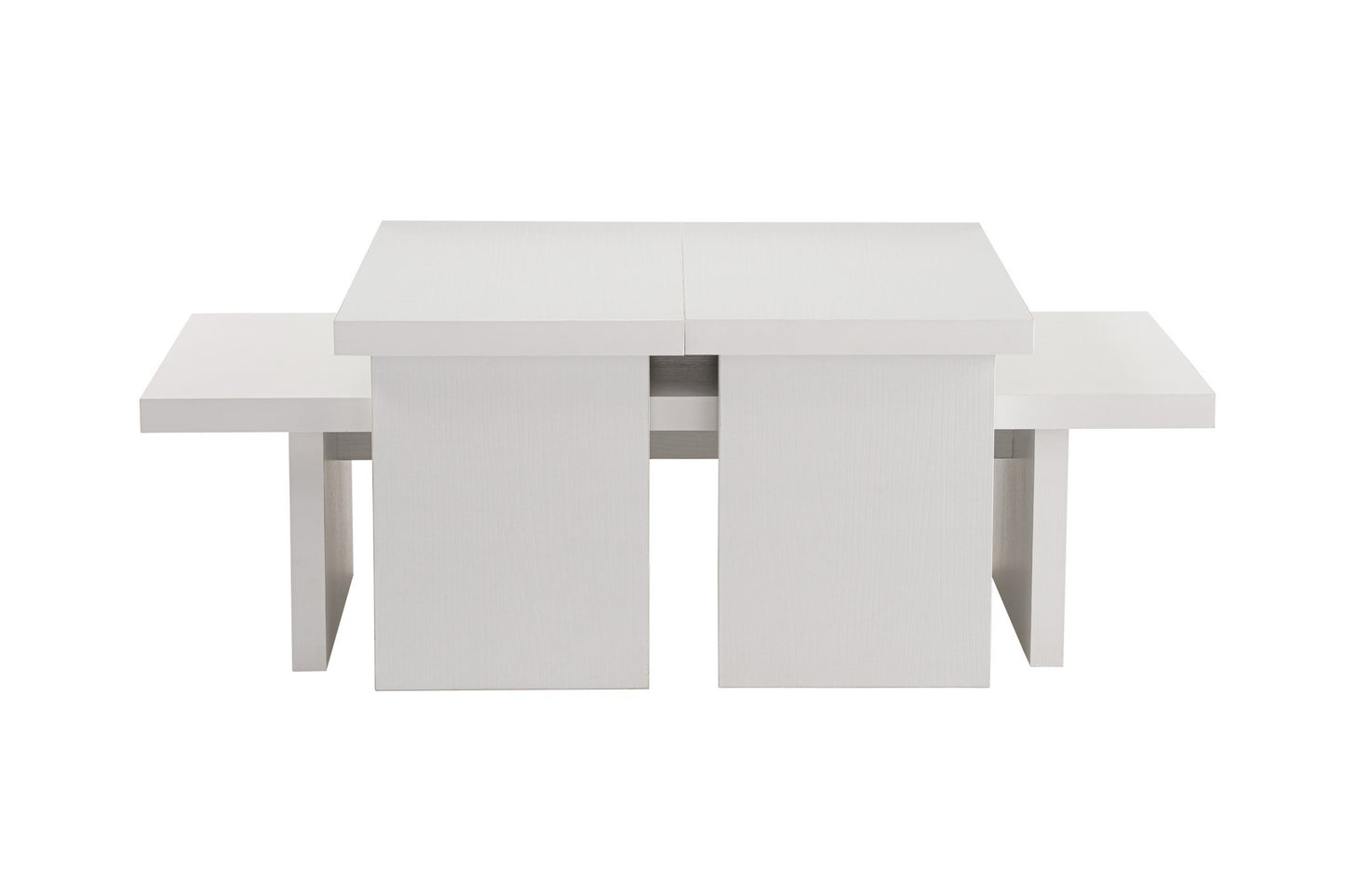 Τραπεζάκι Σαλονιού Wood Λευκό 110 x 45 x 30 εκ GR241NRD1219