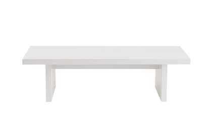 Τραπεζάκι Σαλονιού Wood Λευκό 110 x 45 x 30 εκ GR241NRD1219