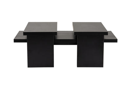 Τραπεζάκι Σαλονιού Wood Μαύρο 110 x 45 x 30 εκ GR241NRD1221