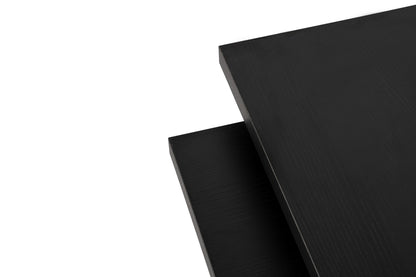 Τραπεζάκι Σαλονιού Wood Μαύρο 110 x 45 x 30 εκ GR241NRD1221