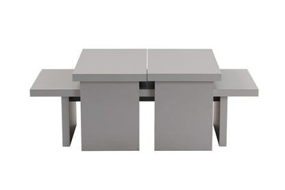 Τραπεζάκι Σαλονιού Γκρι 110 x 45 x 30 εκ GR241NRD1222