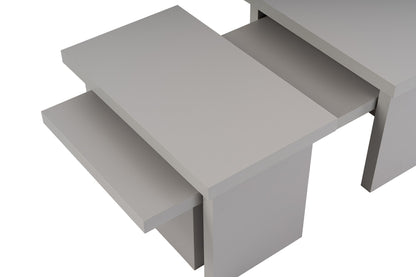 Τραπεζάκι Σαλονιού Γκρι 110 x 45 x 30 εκ GR241NRD1222