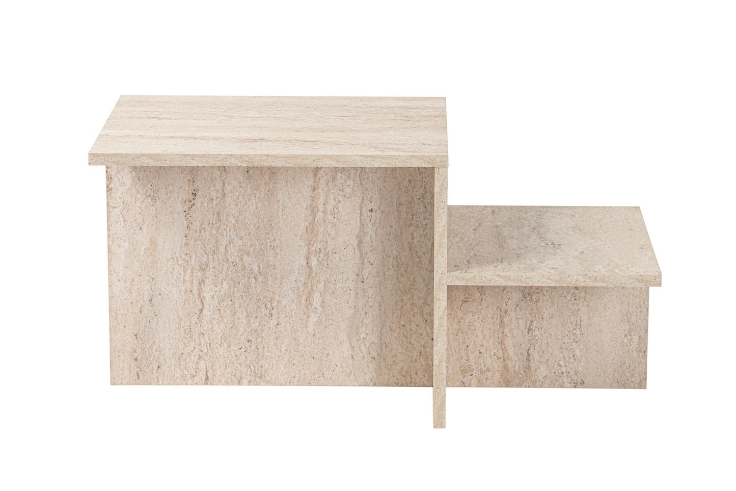 Τραπεζάκι Σαλονιού Travertine 80 x 40 x 40 εκ GR241NRD1226