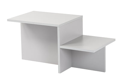 Τραπεζάκι Σαλονιού Γκρι 80 x 40 x 40 εκ GR241NRD1228