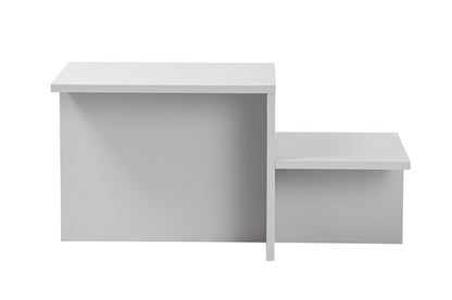 Τραπεζάκι Σαλονιού Γκρι 80 x 40 x 40 εκ GR241NRD1228