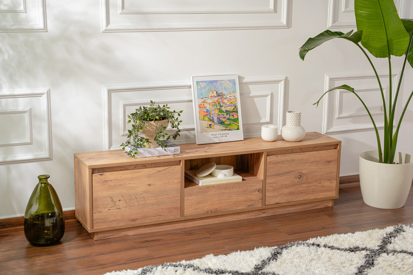 Έπιπλο Τηλεόρασης TV Βάση Σύνθεση Atlantic Pine | 241NRD1314