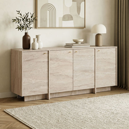 Κονσόλα Μπουφές 180x82x45 εκ Τραβερτίνο 241NRD1358