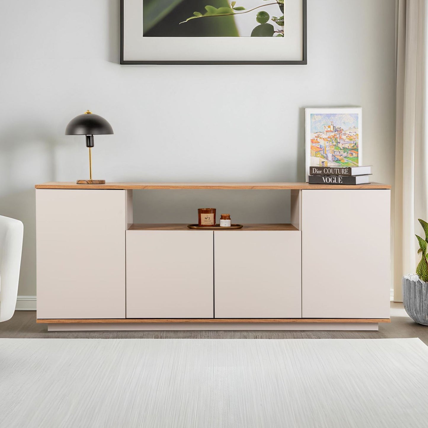 Μπουφές Cashmere
Atlantic Πεύκο 180x44,5x75cm | 241NRD1402