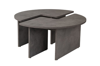 Τραπεζάκι Σαλονιού Concrete Γκρι 41 εκ GR241NRD1407