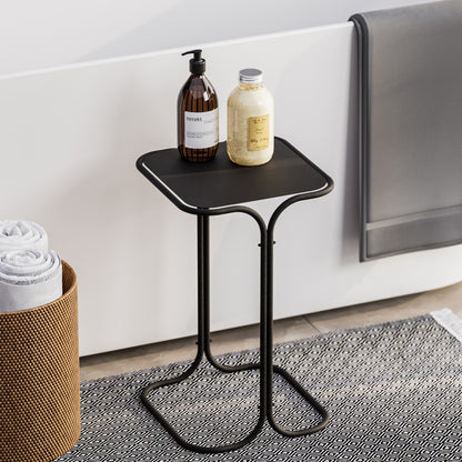 Τραπεζάκι Σαλονιού Μαύρο 30 x 30 x 52 εκ GR247HFM1136